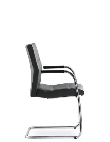 Кресло LD SEATING LASER 682-Z, для посетителей, кожаное - цена Киев, Днепр, Одесса, Львов, Харьков