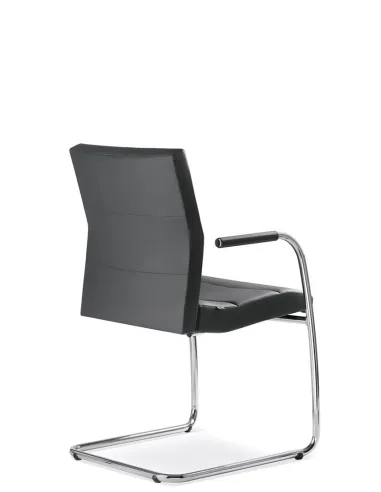 Кресло LD SEATING LASER 682-Z, для посетителей, кожаное - цена Киев, Днепр, Одесса, Львов, Харьков