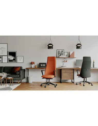 Кресло LD SEATING MELODY OFFICE 790 SYS эргономичное, с высокой спинкой - цена Киев, Днепр, Одесса, Львов, Харьков
