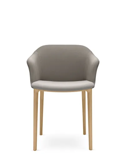 Конференц-кресло LD SEATING WAVE 033-WP на ножках - цена Киев, Днепр, Одесса, Львов, Харьков