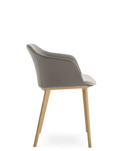 Конференц-крісло LD SEATING WAVE 033-WP на ніжках - ціна Київ, Дніпро, Одеса, Львів, Харків