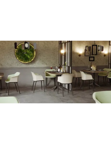 Конференц-крісло LD SEATING WAVE 033-WP на ніжках - ціна Київ, Дніпро, Одеса, Львів, Харків