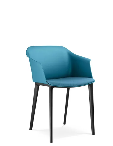 Конференц-кресло LD SEATING WAVE 033-WP на ножках - цена Киев, Днепр, Одесса, Львов, Харьков