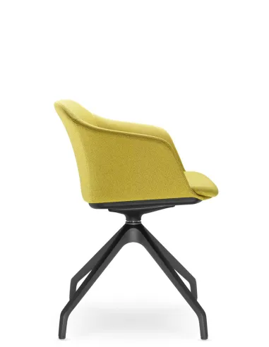 Кресло LD SEATING WAVE 033-F90 BL для посетителей  - цена Киев, Днепр, Одесса, Львов, Харьков