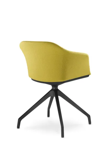 Кресло LD SEATING WAVE 033-F90 BL для посетителей  - цена Киев, Днепр, Одесса, Львов, Харьков