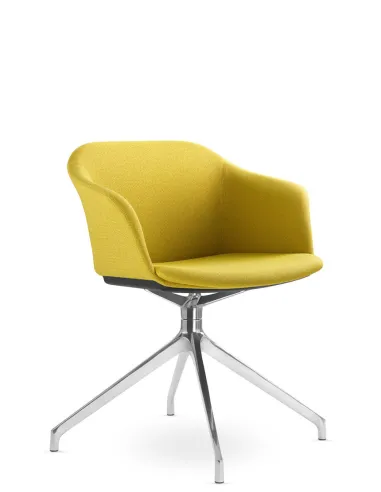 Кресло LD SEATING WAVE 033-F90 BL для посетителей  - цена Киев, Днепр, Одесса, Львов, Харьков