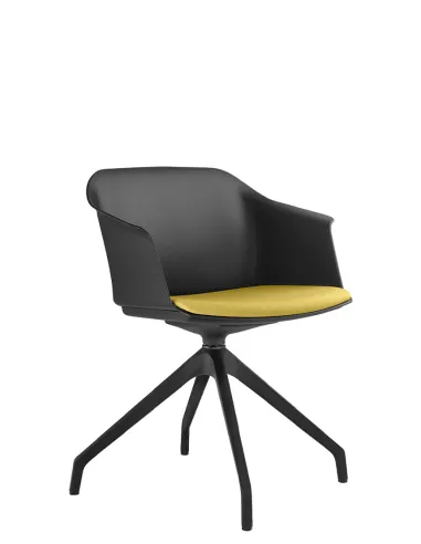 Кресло LD SEATING WAVE 033-F90 BL для посетителей  - цена Киев, Днепр, Одесса, Львов, Харьков