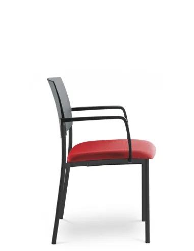 LD SEATING SEANCE ART 190 для посетителей, на ножках - цена Киев, Днепр, Одесса, Львов, Харьков