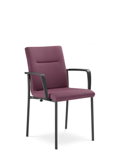 Кресло LD SEATING SEANCE CARE 070 для посетителей, на ножках - цена Киев, Днепр, Одесса, Львов, Харьков