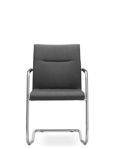 Крісло  LD SEATING SEANCE CARE 076-Z, для відвідувачів, на полозах  - ціна Київ, Дніпро, Одеса, Львів, Харків