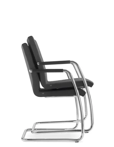 Кресло LD SEATING SEANCE CARE 076-Z, для посетителей, на полозьях  - цена Киев, Днепр, Одесса, Львов, Харьков