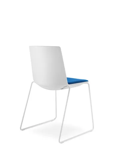 Кресло LD SEATING SKY FRESH 042-Q, для посетителей, на полозьях - цена Киев,  Днепр, Одесса, Львов, Харьков