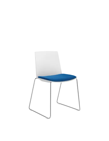 Кресло LD SEATING SKY FRESH 042-Q, для посетителей, на полозьях - цена Киев,  Днепр, Одесса, Львов, Харьков