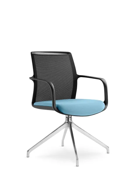 Кресло LD SEATING LEAF 505 F70-N6, для посетителей — до 120 кг | Kreslalux