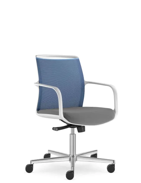 Кресло LD SEATING LEAF 506 F37-N6, для посетителей — до 120 кг | Kreslalux