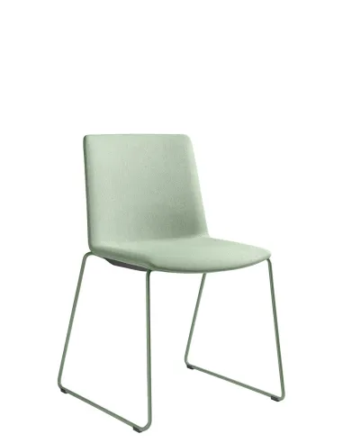 Кресло LD SEATING SKY FRESH 045-Q, для посетителей, на полозьях - цена Киев, Днепр Одесса, Львов, Харьков