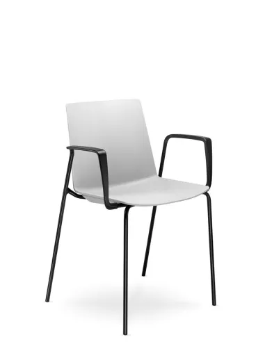 Кресло LD SEATING SKY FRESH 050-N4, BR-N0 для посетителей, на ножках - цена Киев, Днепр, Одесса, Львов, Харьков