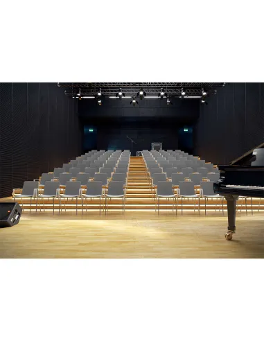 Кресло LD SEATING SKY FRESH 050-N4, BR-N0 для посетителей, на ножках - цена Киев, Днепр, Одесса, Львов, Харьков