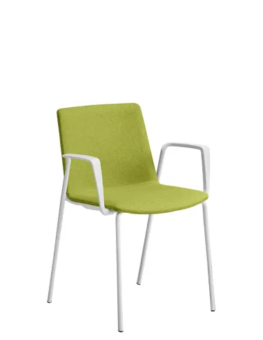 Кресло LD SEATING SKY FRESH 055-N1, BR для посетителей, на ножках - цена Киев, Днепр, Одесса, Львов, Харьков