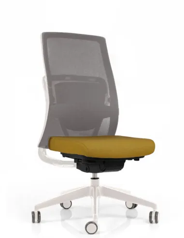 Кресло EUROSIT MORPHOS, эргономичное, белый корпус - цена Киев, Днепр, Одесса, Львов, Харьков