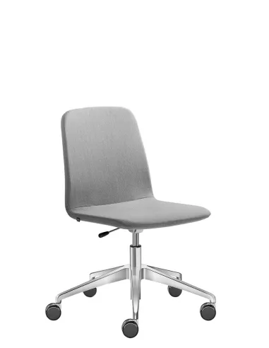 Кресло LD SEATING SUNRISE 152, F80 для посетителей, на алюминиевой крестовине, на колесах- цена Киев, Днепр, Одесса, Львов, Харь