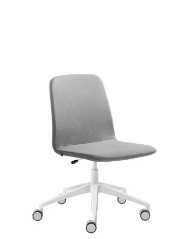 Кресло LD SEATING SUNRISE 152, F80 для посетителей, на алюминиевой крестовине, на колесах- цена Киев, Днепр, Одесса, Львов, Харь