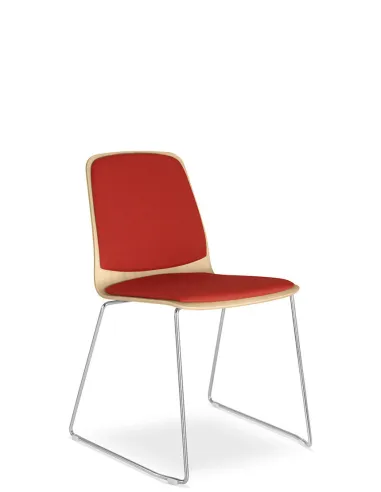 Кресло LD SEATING SUNRISE 150-Q-N4, для посетителей, на полозьях - цена Киев, Днепр, Одесса, Львов, Харьков