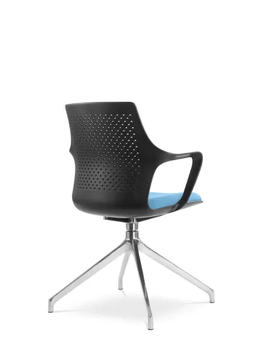 Кресло LD SEATING TARA 105-F70-N6 для посетителей, на алюминиевой крестовине - цена Киев, Днепр, Одесса, Львов, Харьков