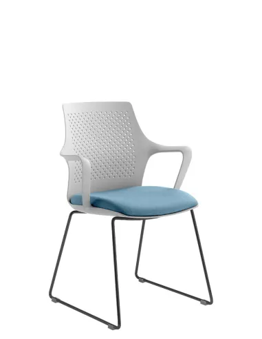Кресло LD SEATING TARA 105-Q-N4 для посетителей, на полозьях - цена Киев, Одесса, Днепр, Харьков, Львов