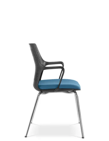 Кресло LD SEATING TARA 105-N4 для посетителей, на ножках - цена Киев, Днепр, Одесса, Львов, Харьков