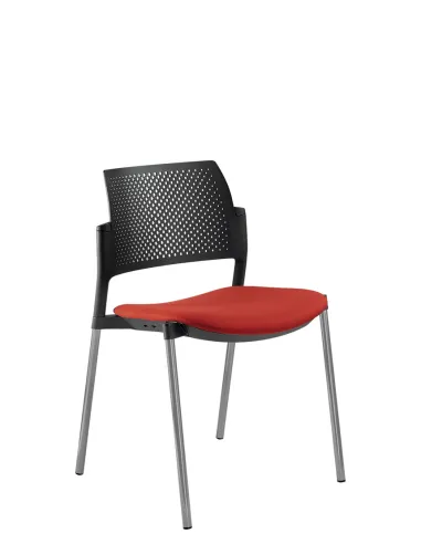 Кресло LD SEATING DREAM+ 100BL для посетителей, на ножках - цена Киев, Днепр, Одесса, Львов, Харьков