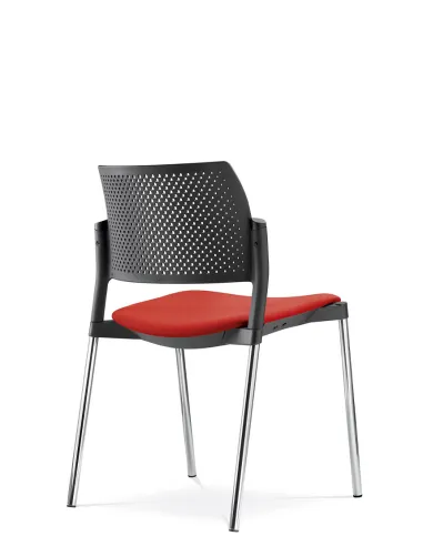 Кресло LD SEATING DREAM+ 100BL для посетителей, на ножках - цена Киев, Днепр, Одесса, Львов, Харьков