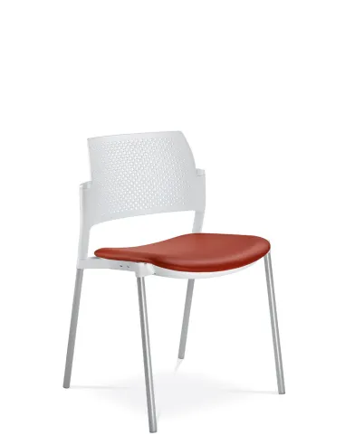 Кресло LD SEATING DREAM+ 100BL для посетителей, на ножках - цена Киев, Днепр, Одесса, Львов, Харьков