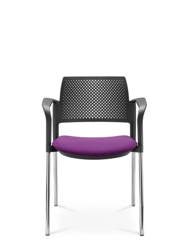 Кресло LD SEATING DREAM+ 100BL, BR для посетителей, на ножках - цена Киев, Днепр, Одесса, Львов, Харьков