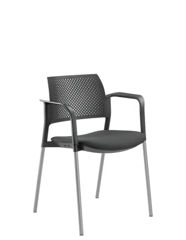 Кресло LD SEATING DREAM+ 100BL, BR для посетителей, на ножках - цена Киев, Днепр, Одесса, Львов, Харьков