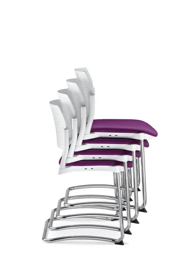 Кресло LD SEATING DREAM+ 101WH-Z для посетителей, на полозьях - цена Киев, Днепр, Одесса, Львов, Харьков