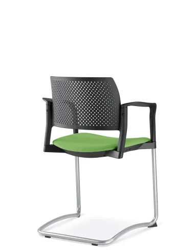 Кресло LD SEATING DREAM+ 101BL-Z, BR для посетителей, на полозьях - цена Киев, Днепр, Одесса, Львов, Харьков