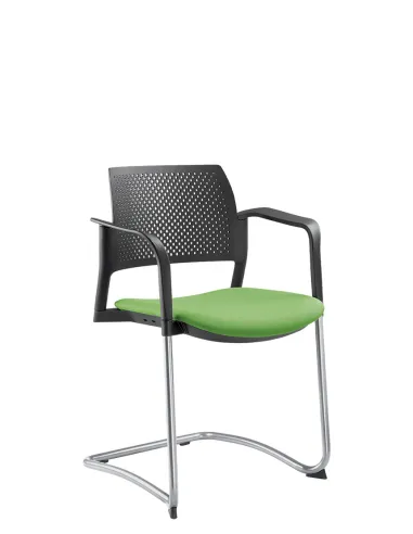 Кресло LD SEATING DREAM+ 101BL-Z, BR для посетителей, на полозьях - цена Киев, Днепр, Одесса, Львов, Харьков