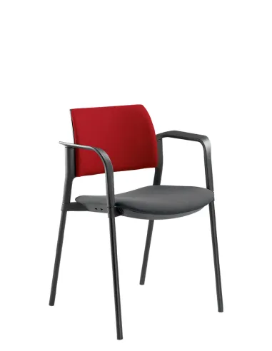 Кресло LD SEATING DREAM+ 103BL, BR для посетителей, на ножках - цена Киев, Днепр, Одесса, Львов, Харьков