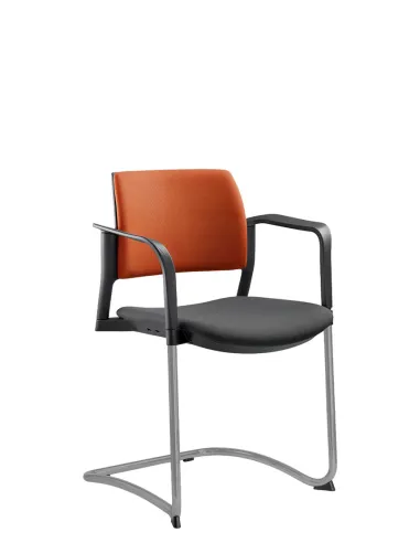 Кресло LD SEATING DREAM+ 104BL-Z, BR для посетителей, на полозьях - цена Киев, Днепр, Одесса, Львов, Харьков