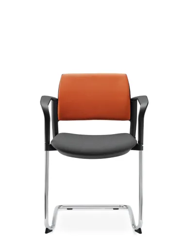 Кресло LD SEATING DREAM+ 104BL-Z, BR для посетителей, на полозьях - цена Киев, Днепр, Одесса, Львов, Харьков