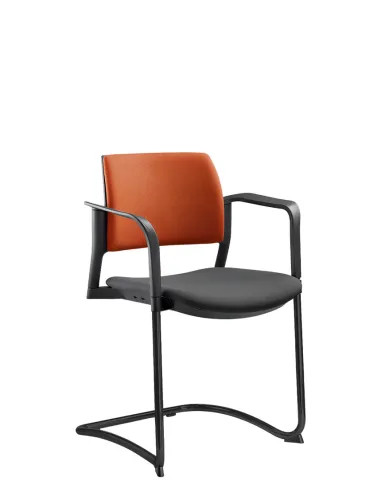 Кресло LD SEATING DREAM+ 104BL-Z, BR для посетителей, на полозьях - цена Киев, Днепр, Одесса, Львов, Харьков