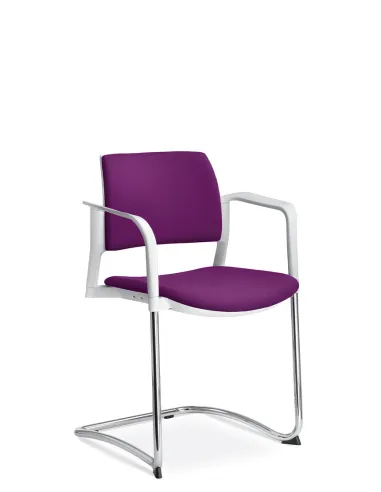 Кресло LD SEATING DREAM+ 104BL-Z, BR для посетителей, на полозьях - цена Киев, Днепр, Одесса, Львов, Харьков