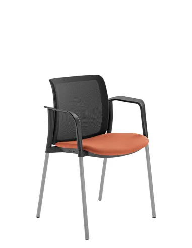 Кресло LD SEATING DREAM+ 512BL, BR для посетителей, на ножках - цена Киев, Днепр, Одесса, Львов, Харьков