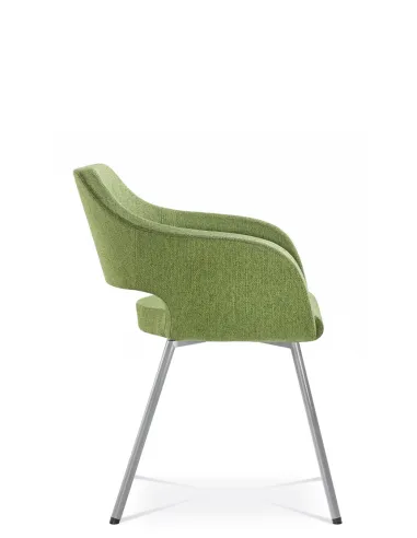 Конференц-кресло LD SEATING POLO+ PO-N2 на ножках - цена Киев, Днепр, Одесса, Львов, Харьков