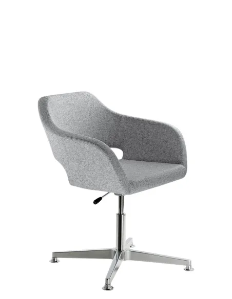 Конференц-кресло LD SEATING POLO+ PO, F34-N6 на алюминиевой крестовине | Kreslalux
