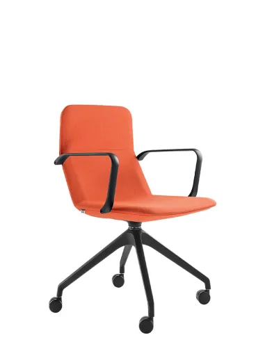 Конференц-кресло LD SEATING FLEXI LIGHT CHL, BR, F95-BL, на колесах - цена Киев, Днепр, Одесса, Львов, Харьков