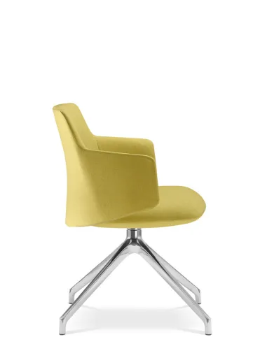 Конференц-кресло LD SEATING MELODY MEETING 360, F70-N6 на алюминиевой крестовине - цена Киев, Днепр, Одесса, Львов, Харьков