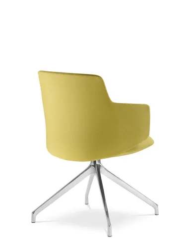 Конференц-кресло LD SEATING MELODY MEETING 360, F70-N6 на алюминиевой крестовине - цена Киев, Днепр, Одесса, Львов, Харьков