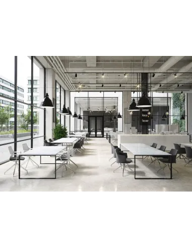 Конференц-кресло LD SEATING MELODY MEETING 360, F70-N6 на алюминиевой крестовине - цена Киев, Днепр, Одесса, Львов, Харьков